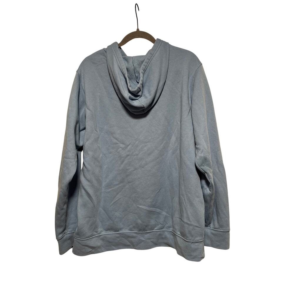 Columbia Blue Logo Hoodie Large Men's Pullover Sweatshirt - Picture 8 of 8
